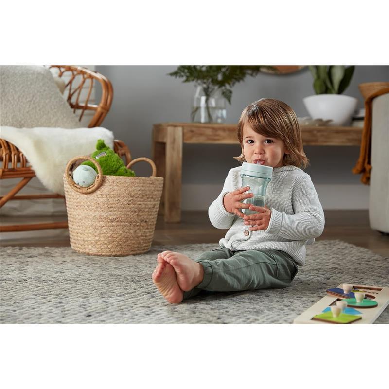 Nuk - for Nature Everlast Weighted Straw Cup, BPA Free, Spill Proof Sippy Cup Image 9