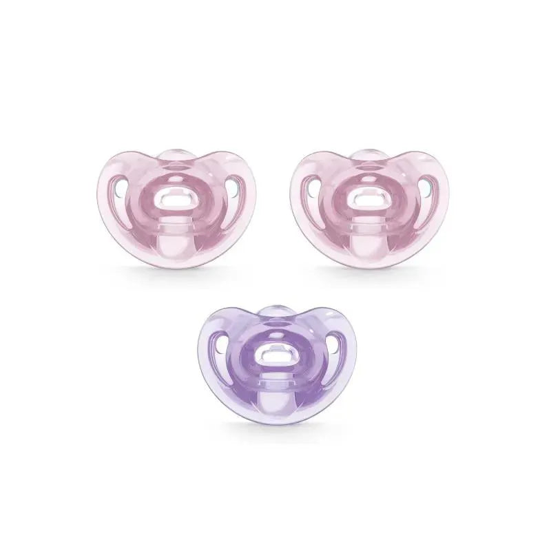 Nuk - Pacifier Comfy Duet, Size 1, Girl, 2Pk Image 1