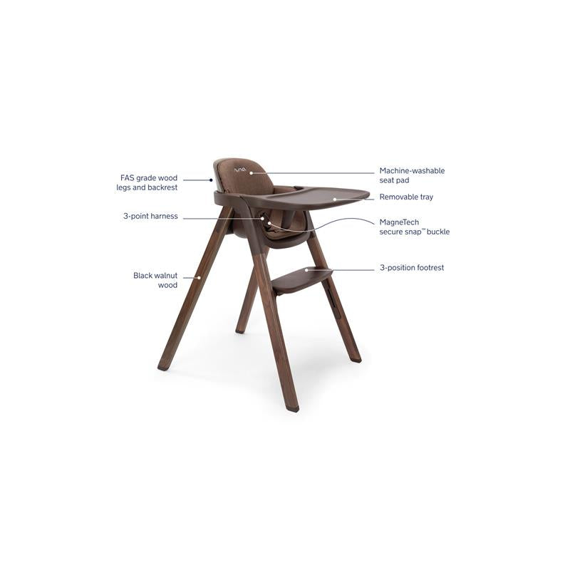 Nuna - Bryn High Chair, Clove Image 6