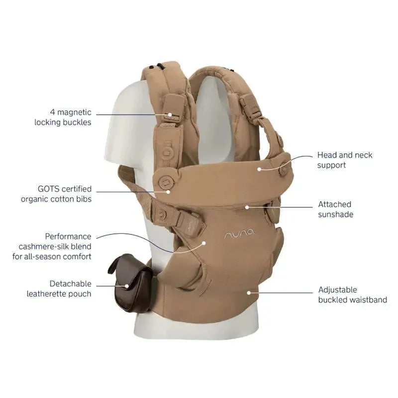 Nuna - Cudl Luxe Carrier Softened, Canyon Image 3