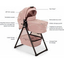 Nuna - LYTL Bassinet + Stand, Thistle Image 2