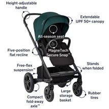 Nuna - Mixx Next Stroller With Ring Adapter, Lagoon Image 2