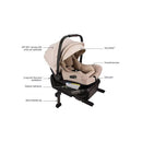 Nuna - Pipa Aire Infant Car Seat, Biscotti Image 5