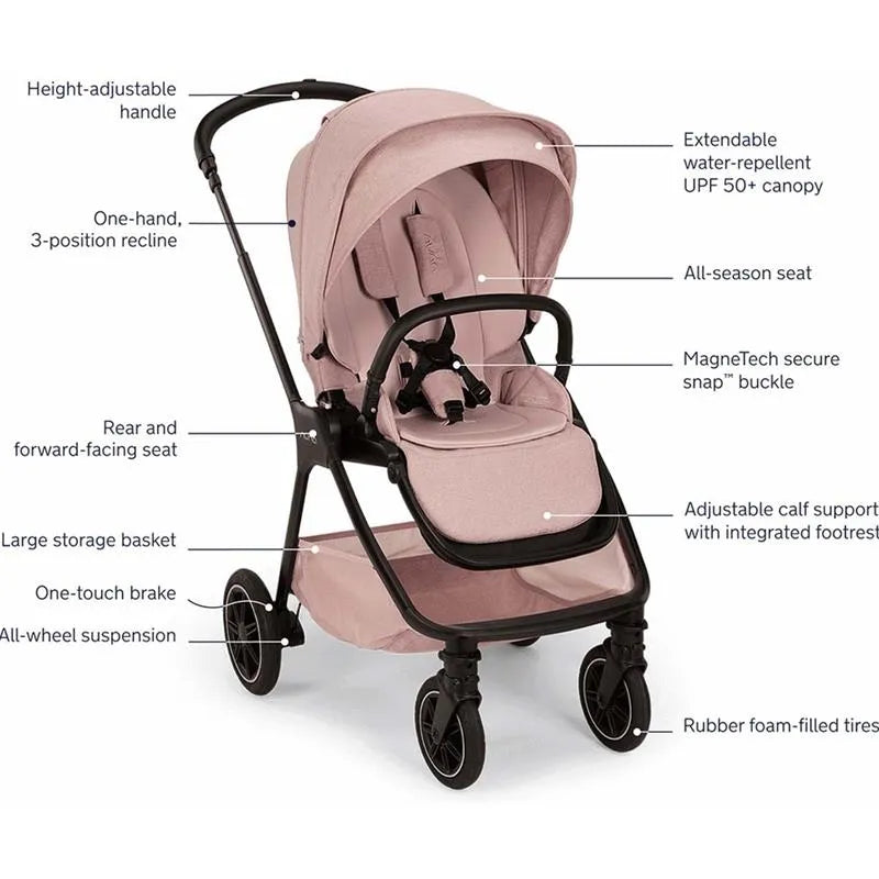 Nuna - TRIV Next Compact Stroller, Thistle Image 2