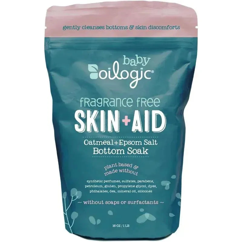 Oilogic - Baby Essentials Oatmeal Epsom Salt Bath Soak, Skin & Aid Image 1