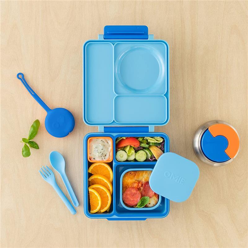 In This Space bento box lunch containers (3 pack, 39 ounces) - bento boxes  for adults, lunch boxes for kids, 3 compartment food containers wi
