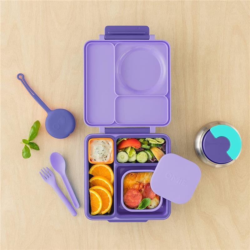 OmieBox - Food Storage Containers with Lid, Purple