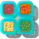 OXO - 4Oz Silicone Baby Blocks, Teal Image 3