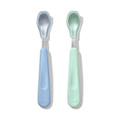 Oxo - Feeding Spoon Set With Soft Silicone, Opal & Dusk Image 1