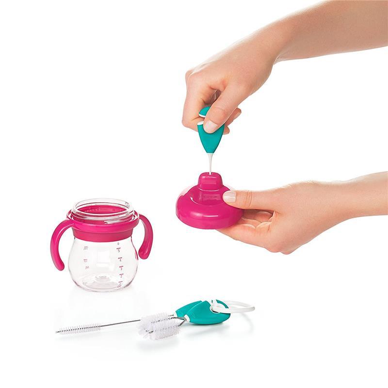 OXO tot straw water cup cleaning brush set-brilliant Teal - Shop