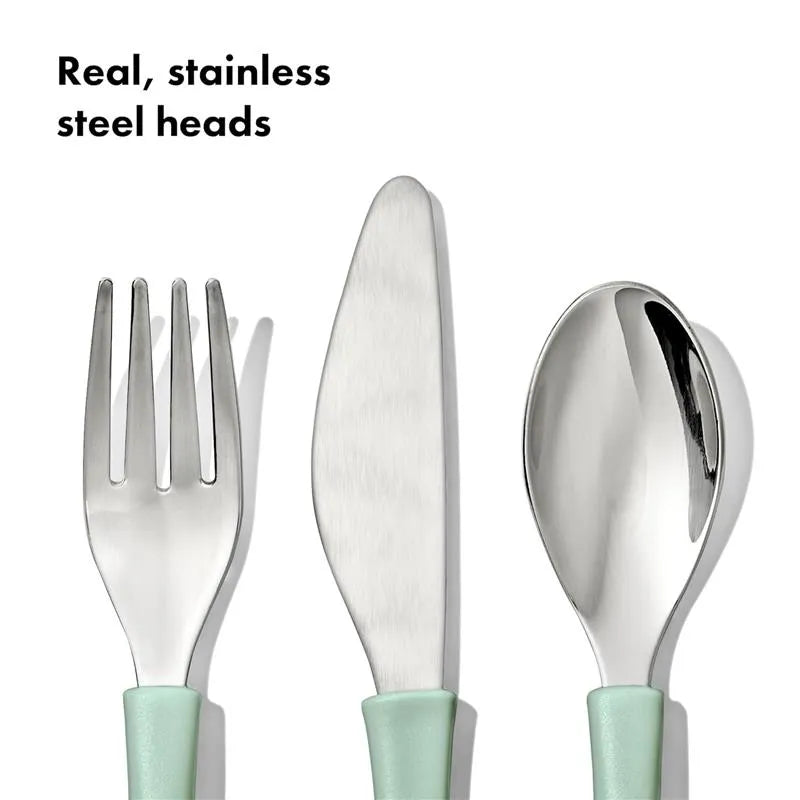 Oxo - Tot Cutlery For Big Kids, Opal Image 5