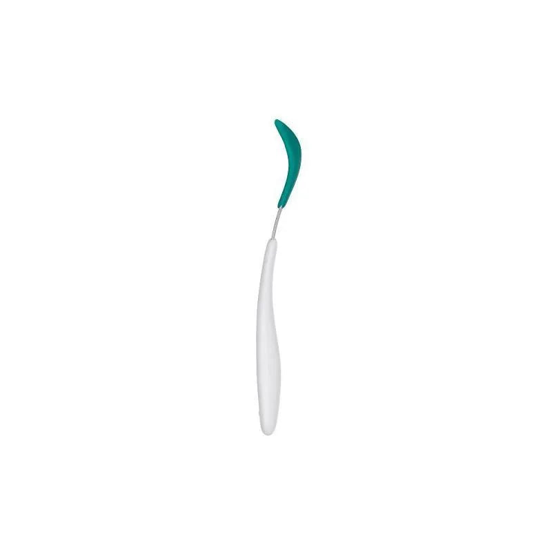 Tot Feeding Spoon with Soft Silicone - Teal - Gift and Gourmet