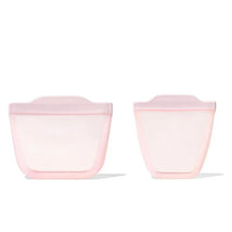 Oxo - Tot Silicone Reusable Bags - 2 Piece Cup And Snack Set, Blossom Image 1