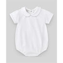 Paz Rodriguez - 2Pk Baby Set Knit Newborn Body & Knit Romper Stripes, White/Chalk Blue Image 2