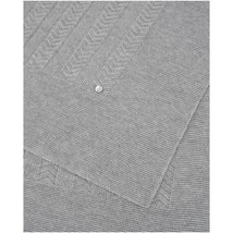 Paz Rodriguez - Baby Knit Newborn Blanket Pulgarcito, Grey Pearl Image 2