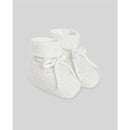 Paz Rodriguez - Baby Knit Newborn Booties, Beige Image 1