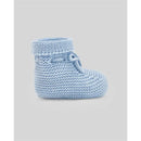 Paz Rodriguez - Baby Knit Newborn Booties, Sky Blue Image 2