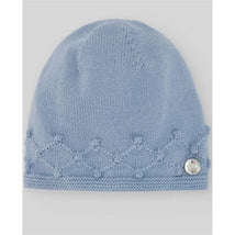 Paz Rodriguez - Baby Knit Newborn Hat, Chalk Blue Image 1