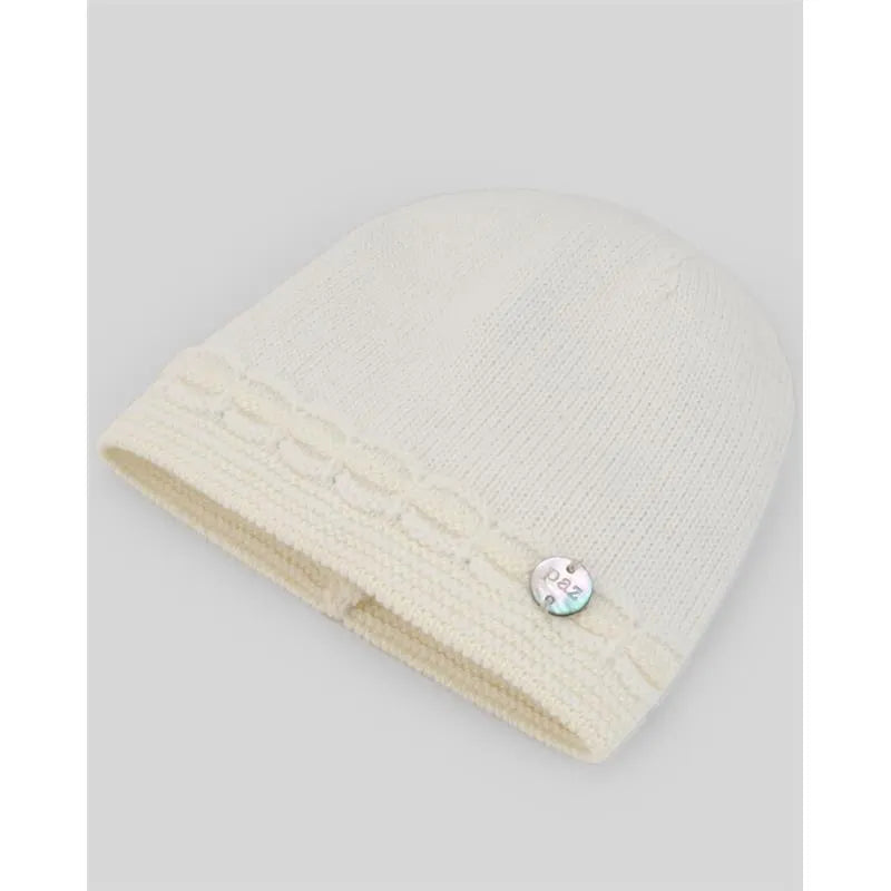 Paz Rodriguez - Baby Knit Newborn Hat, Cream/Beige Image 2