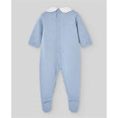 Paz Rodriguez - Baby Knit Newborn Romper Glaciar, Chalk Blue Image 2