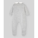 Paz Rodriguez - Baby Knit Newborn Romper Pulgarcito, Grey Pearl Image 2