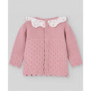 Paz Rodriguez - Baby Knit Newborn Sweater Dama, Makeup Pink Image 2