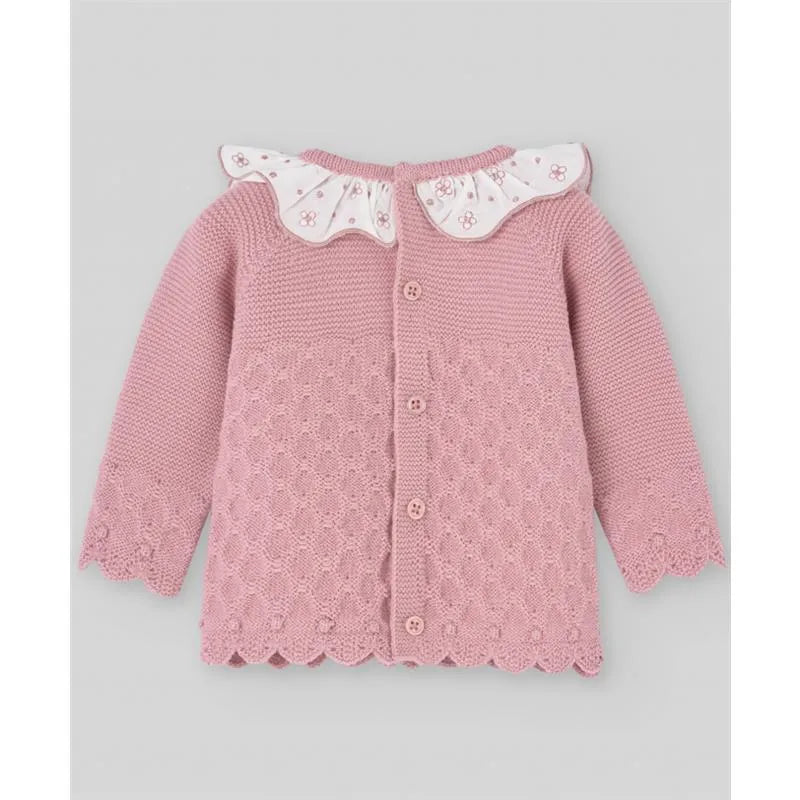 Paz Rodriguez - Baby Knit Newborn Sweater Dama, Makeup Pink Image 2