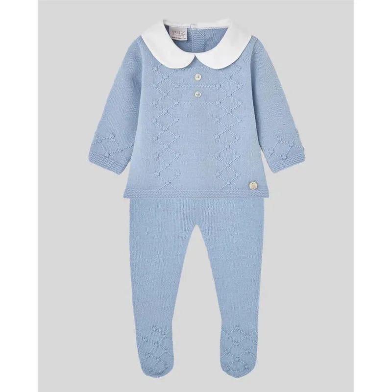 Paz Rodriguez - Take Me Home Set Sweater & Leggins Set Glaciar, Chalk Blue Image 1