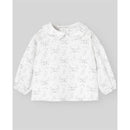 Paz Rodriguez - Woven Newborn Blouse Pulgarcito, Grey Pear Image 1