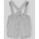 Paz Rodriguez - Woven Newborn Overall Pulgarcito, Grey Pearl Image 2