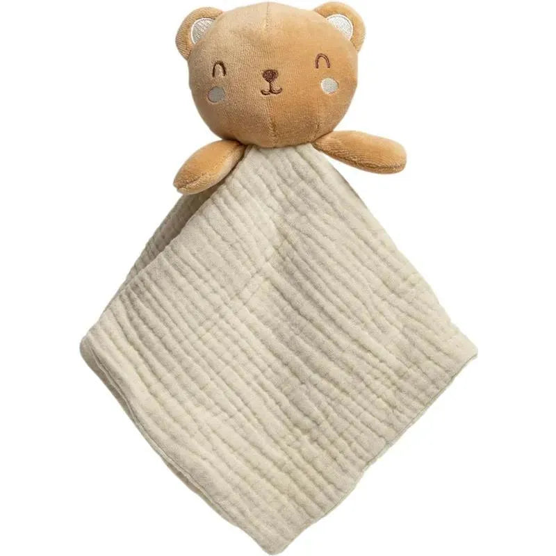 Pearhead Baby - Security Blanket, Snuggle Toy Stuffed Animal, Bear Lovey Image 1