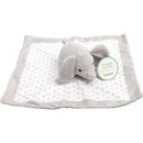 Pearhead Baby - Security Blanket, Snuggle Toy Stuffed Animal, Gray Elephant Lovey Image 3