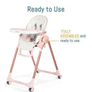 Peg-Perego - Prima Pappa Zero 3 High Chair, Linear Grey Image 9