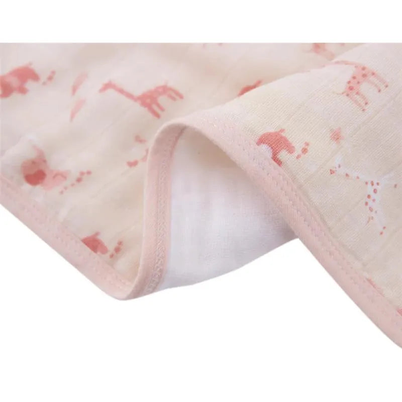 Piccolo Bambino - 3Pk Muslin Burp Cloth In Gift Box Pink Image 3