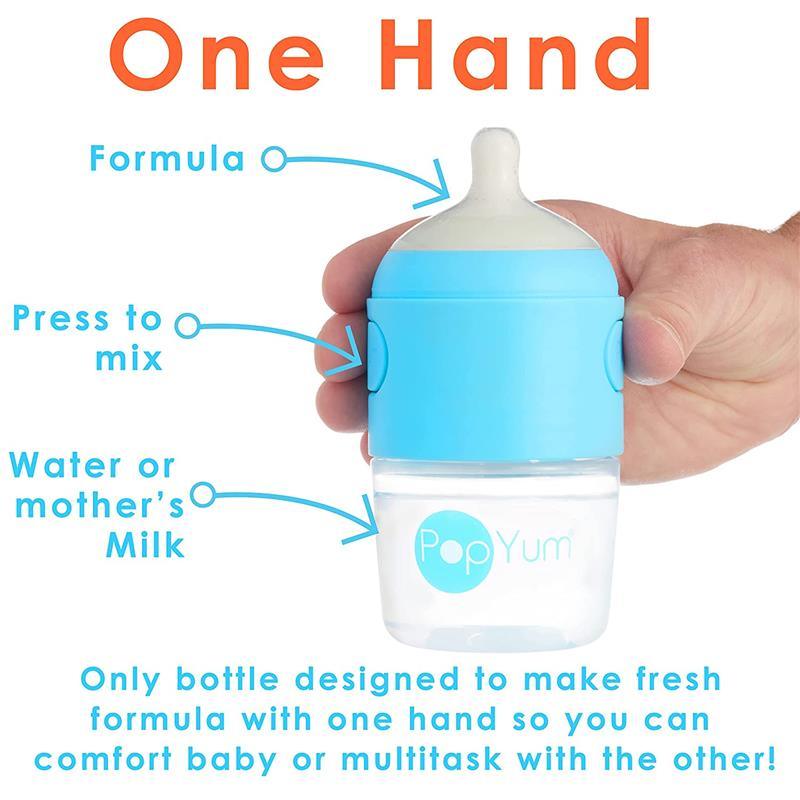 PopYum Anti-Colic Formula Making Baby Bottle, 2 pack, 9 oz, 270 ml