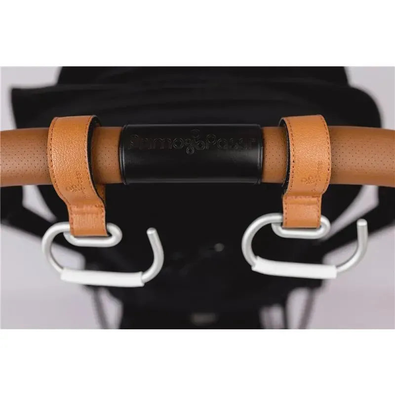 Primo Passi - 2Pk Leather Stroller Hook Camel Image 3