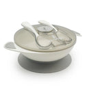 Primo Passi - Baby Suction Bowl Feeding Set, Grey Image 5