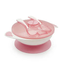 Primo Passi - Baby Suction Bowl Feeding Set, Light Pink Image 2