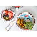 Primo Passi - Bamboo Fiber Kids Super Combo - Divided Square Plate, Square Bowl, Fork&Spoon, And 3 Food Container With Lids - Winter Friends Image 3