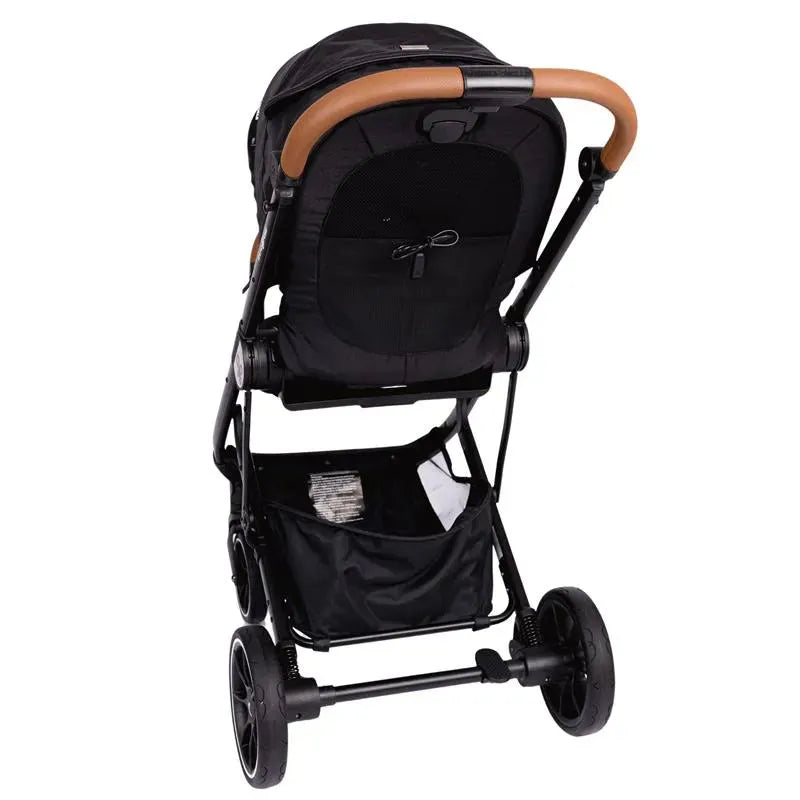 Primo Passi - Icon V2 Stroller, Newborn to Toddler with Reversible Seat & Compact Fold, All Black Image 11