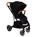 Primo Passi - Icon V2 Stroller, Newborn to Toddler with Reversible Seat & Compact Fold, All Black Image 4