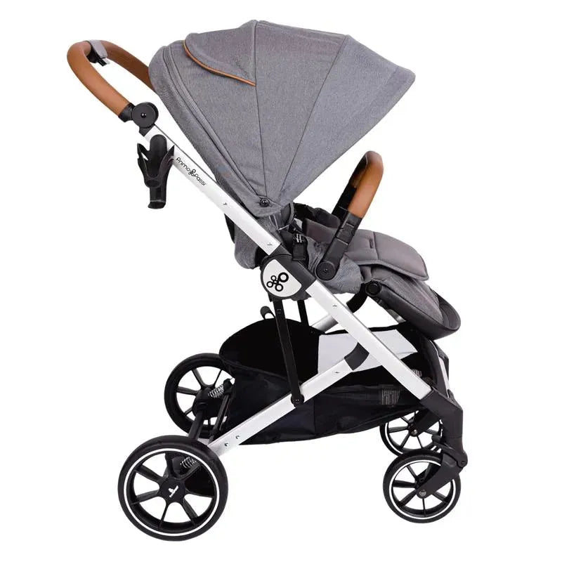 Primo Passi - Icon V2 Stroller, Newborn to Toddler with Reversible Seat & Compact Fold, Gray Melange Image 2