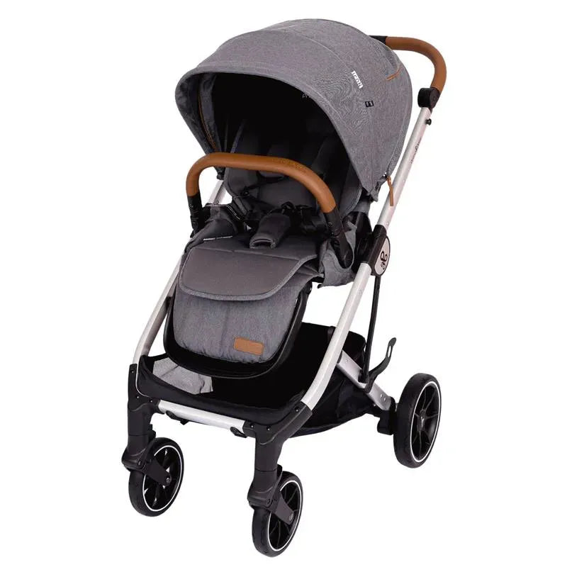 Primo Passi - Icon V2 Stroller, Newborn to Toddler with Reversible Seat & Compact Fold, Gray Melange Image 5