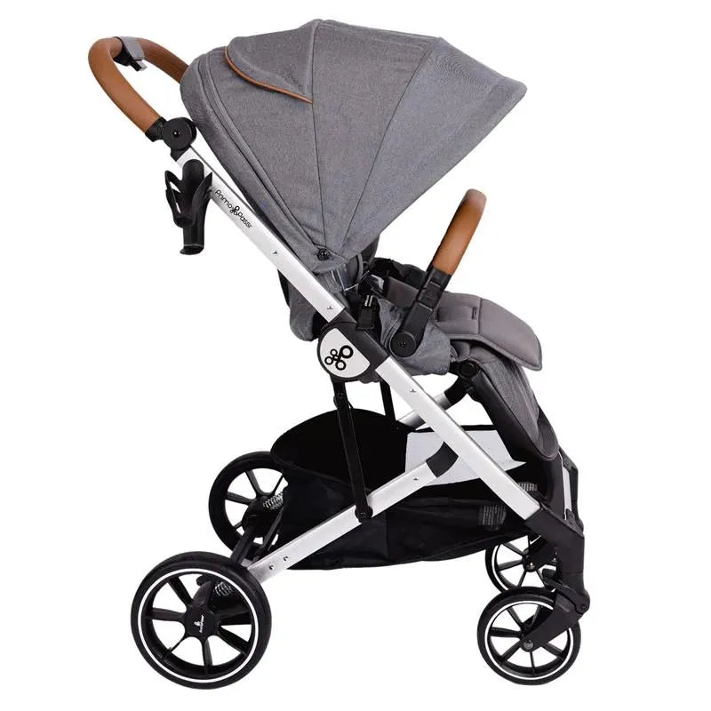 Primo Passi - Icon V2 Stroller, Newborn to Toddler with Reversible Seat & Compact Fold, Gray Melange Image 7