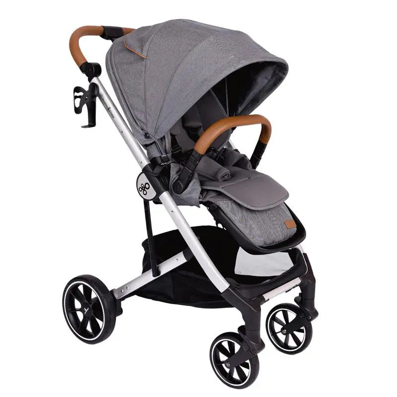 Primo Passi - Icon V2 Stroller, Newborn to Toddler with Reversible Seat & Compact Fold, Gray Melange Image 8