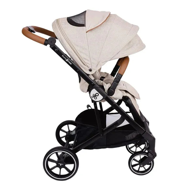 Primo Passi - Icon V2 Stroller, Newborn to Toddler with Reversible Seat & Compact Fold, Beige Melange Image 11