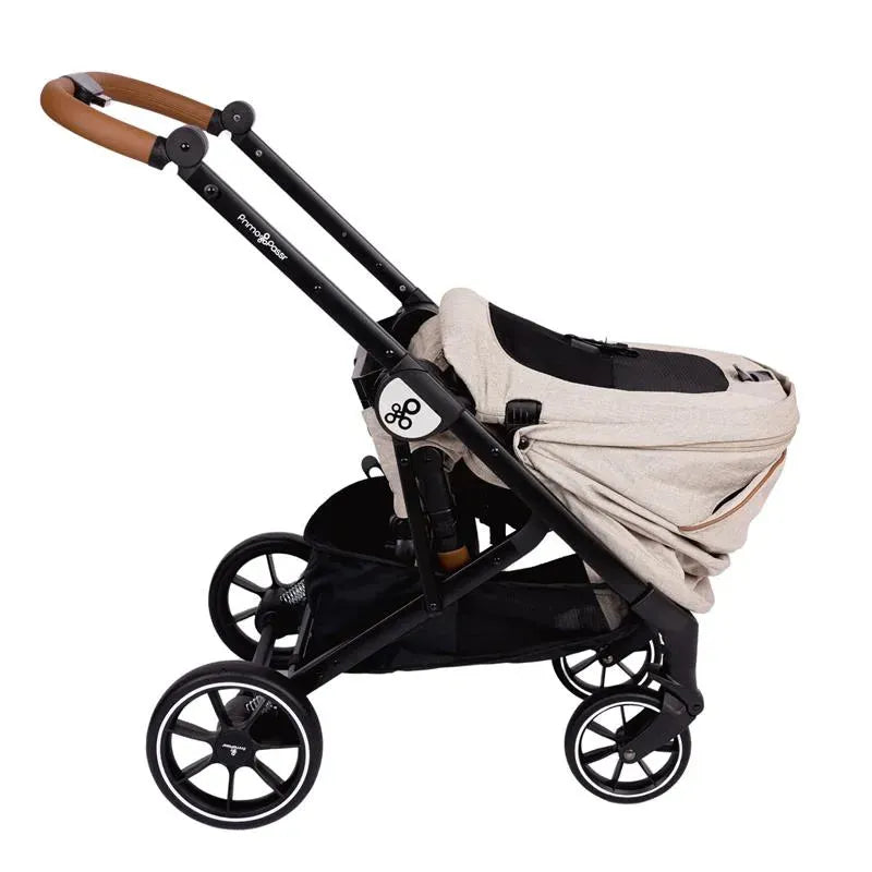 Primo Passi - Icon V2 Stroller, Newborn to Toddler with Reversible Seat & Compact Fold, Beige Melange Image 12