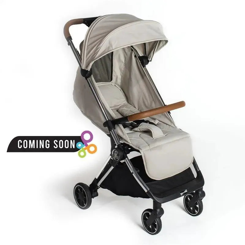 Primo Passi - Icon Travel Stroller Special Edition, Chrome Frame/Beige Image 1