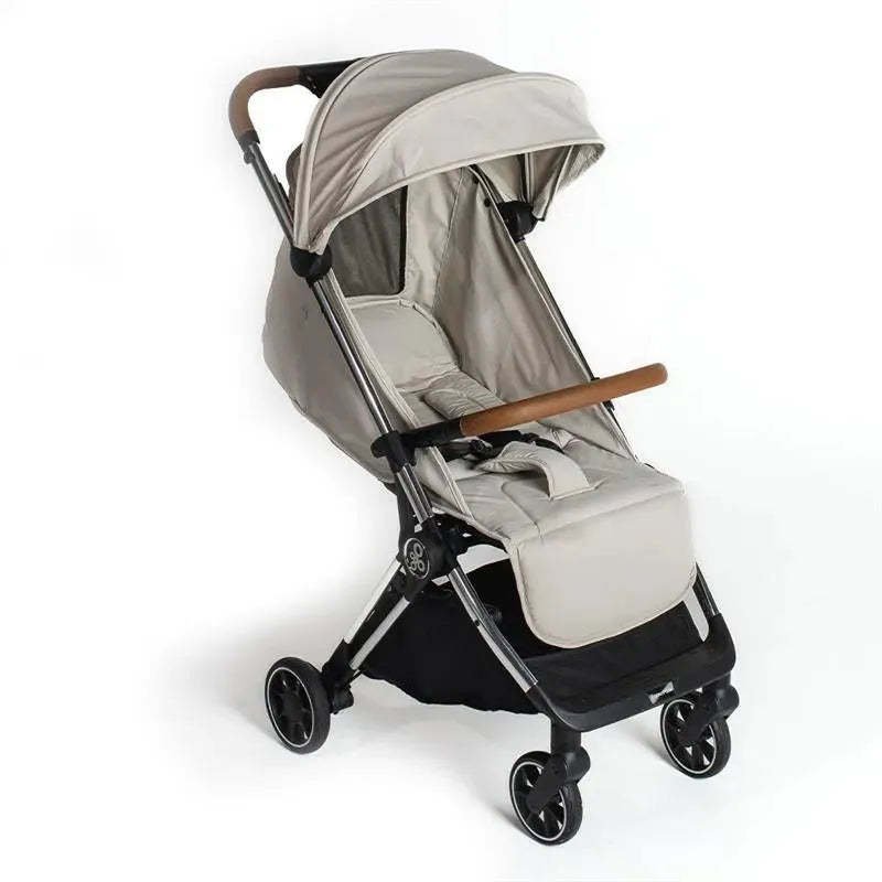 Primo Passi - Icon Travel Stroller Special Edition, Chrome Frame/Beige Image 3