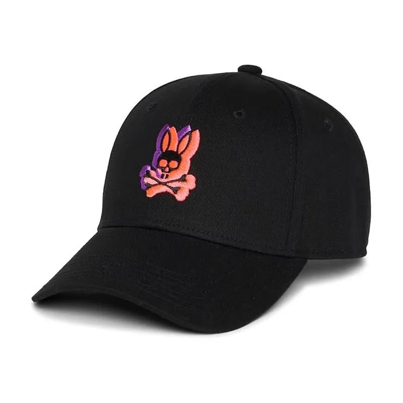 Psycho Bunny Kids - Groves Baseball Hat, Black Image 1